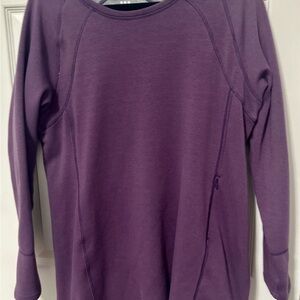 Title Nine Women's Purple Crew Neck Sweater